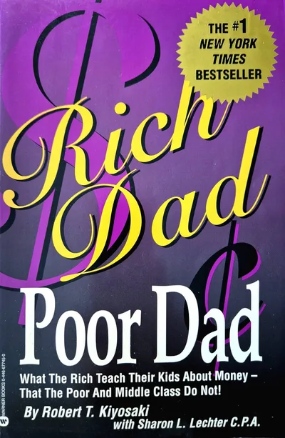 Rich Dad Poor Dad book cover