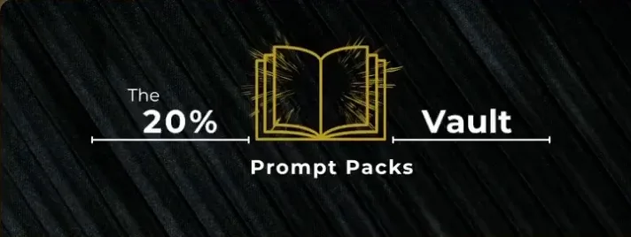 Prompt Packs section of the Atomic Habits Vault in Notion